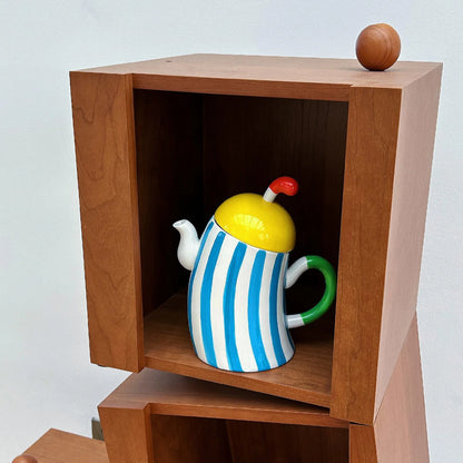 Ceramic Waist-Handle Teapot