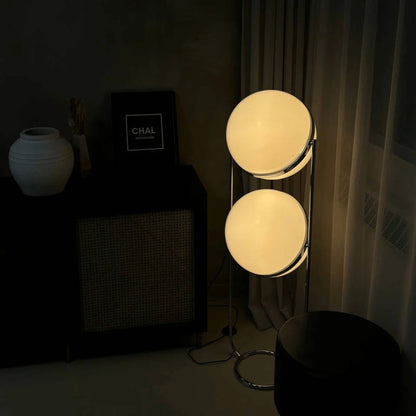 GLOBE DOUBLE FLOOR LAMP