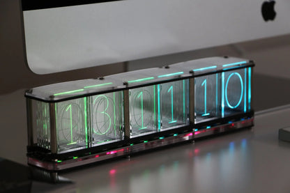 DETAIL RGB Tube Clock