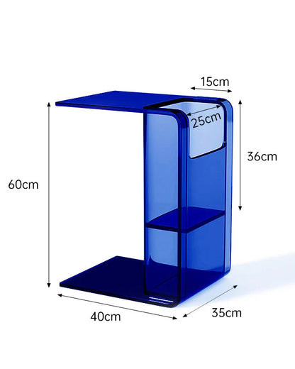 Acrylic Side Table Coffee Table 2 Way Use
