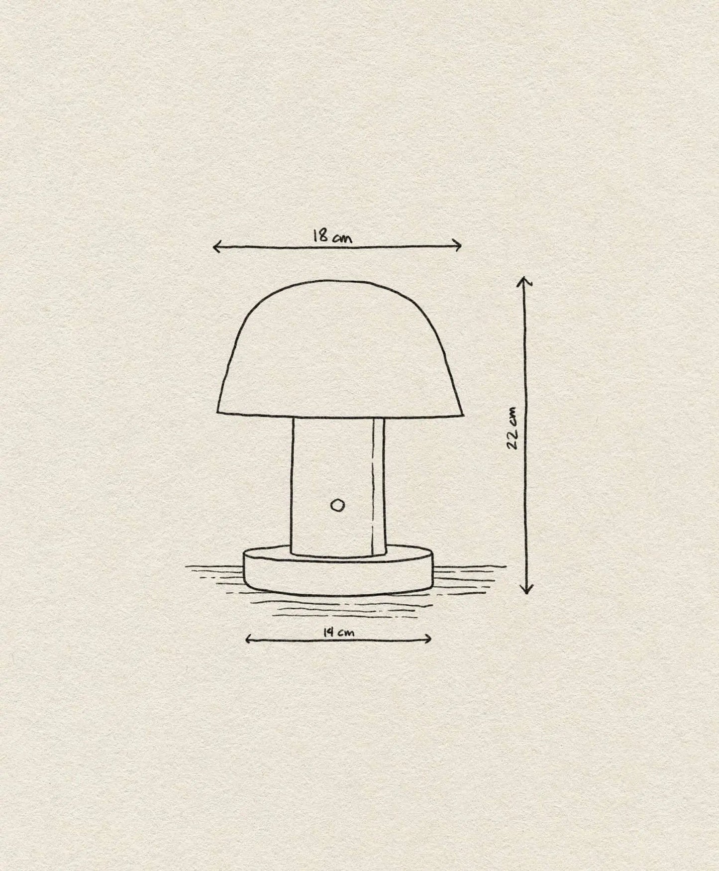 &Tradition Setago JH27 - Portable Table Lamp