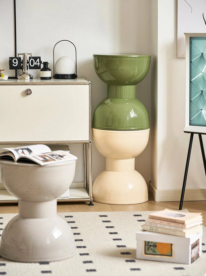 KNOTTI – Plastic Bowknot Side Table Stool