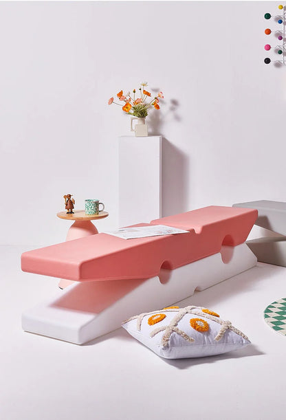 CLIP SHAPED SIDE TABLE TV STAND – Side Table / Stand